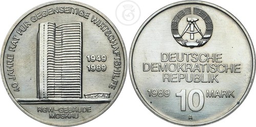 Ddr mark 1989 deutsche - 10,