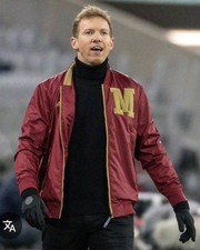 FC Bayern München College Adidas Jacke Gr. M Weinrot Top Zustand