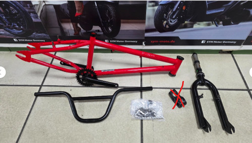Fahrrad bmx rahmen - fahrrad,