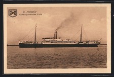 Ansichtskarte Dampfer Holsatia
