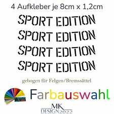 Felgenaufkleber Sport Edition