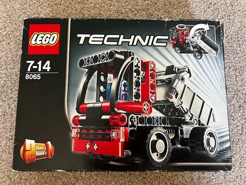 Lego 8065 mini - mini, muldenkipper