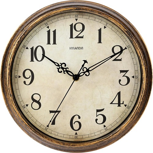 Wanduhr vintage stil - -, vintage-stil