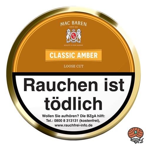 Mac baren classic amber - baren,