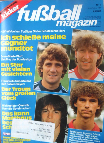 Kicker fußball magazin - fußball,