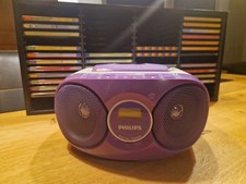 Philips CD Player/Radio für Kinder + 38 Hörspiele (Bibi Blocksberg, Conni, etc.)