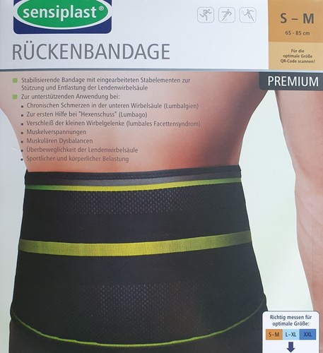 Sensiplast rückenbandage - sensiplast,