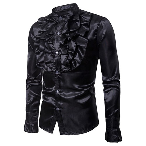 Herren satin hemd - herren,