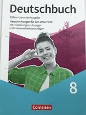 Deutschbuch 8 Handreichungen