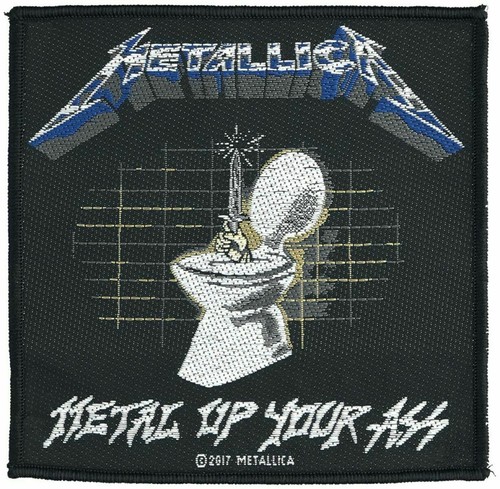 Metallica woven patch thrash - patch,