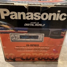 Panasonic High Power Autoradio, 8 CD Wechsler