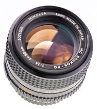 Minolta MC Rokkor-PG 50 mm f 1.4 Geprüft/Getestet SN 3071698 TOP Prime Lens 1177