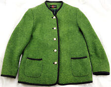 Steinbock Damen Trachten Luxus-Walkloden-Jacke Handarbeit Schurwolle Gr 44