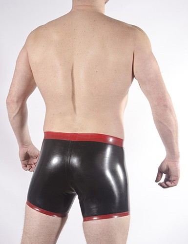 Gummi shorts längeres bein - längeres,