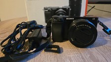 Sony Alpha 6100 Kit + SEL-P 16-50 Systemkamera-Set - Schwarz - Sony a6100 kit