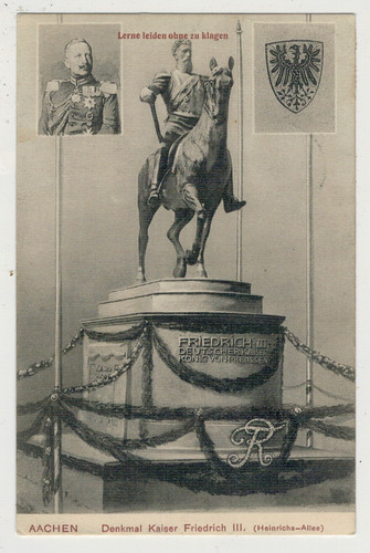 Aachen 1912 kaiser - ak,