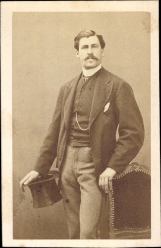 Cdv mann anzug - mann,