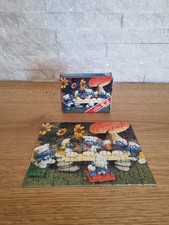 Mini Puzzle Festessen der Schlümpfe Schlumpf Rarität komplett Top