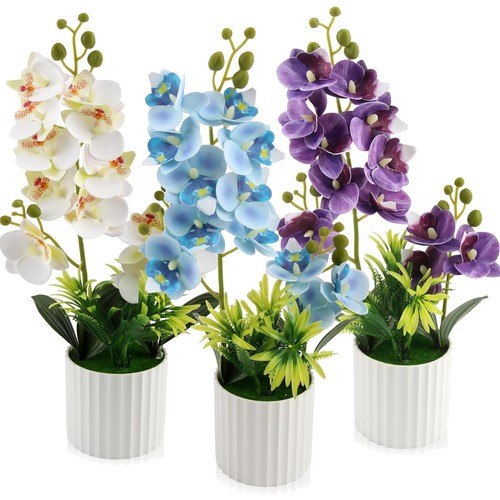 Künstliche orchideen stück - 3,