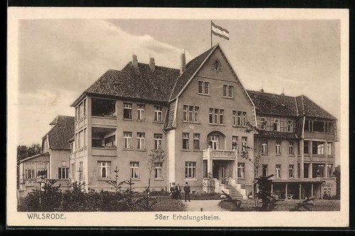Ansichtskarte walsrode 58er - ansichtskarte, walsrode,
