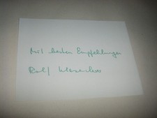 Rolf Hasenclever. Deutscher Unternehmer und Jazzmusiker (1928 - 2008). Signatur 