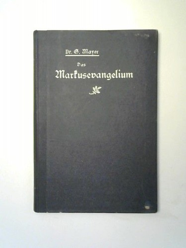 Das markusevangelium - das, in