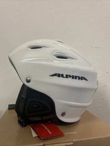 Alpina skihelm weiß - skihelm, neu