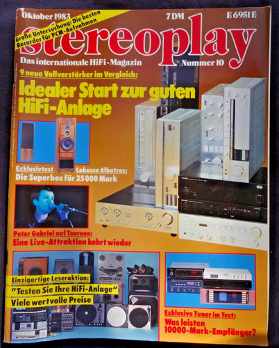 Stereoplay cabasse - stereoplay, 10/83,