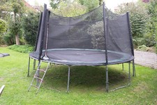 Klassik Trampolin XL blau 430cm von Ampel24 
