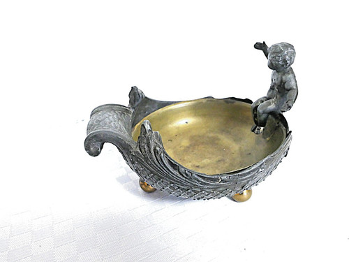 Antike barock zierschale mit - zierschale,
