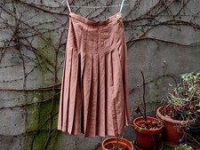 80er Vintage Seidenrock mit