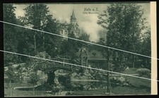 orig.  AK  um 1920 Halle Saale Villa Wernicke Leipziger Straße Sachsen-Anhalt