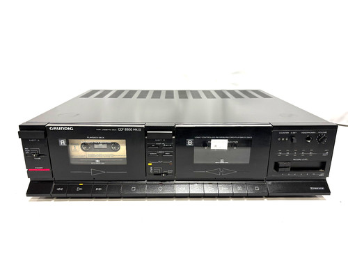 Grundig double cassette - double, deck