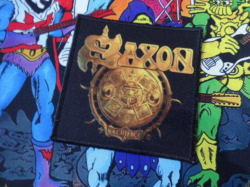 Saxon patch heavy - patch, accept