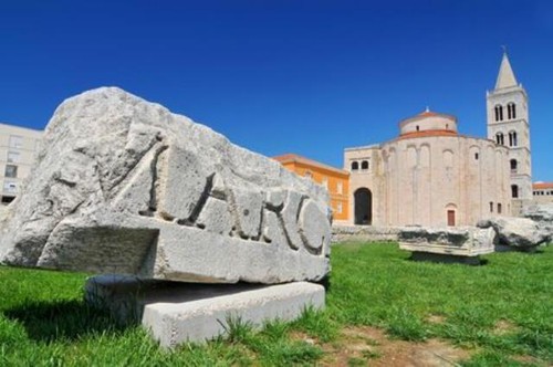 Wandbild kroatien zadar die - wandbild:, kroatien,