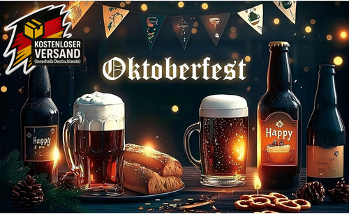 Oktoberfest deko banner 180 - banner,