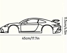 Porsche Wandbild Metal Gt3 rs 