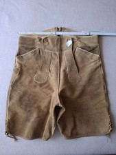 alte Lederhose 52 XL kurz