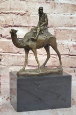 Vienna Bronze - Arabische Ägyptische Nomad Auf Camel - Österreichische Chotka