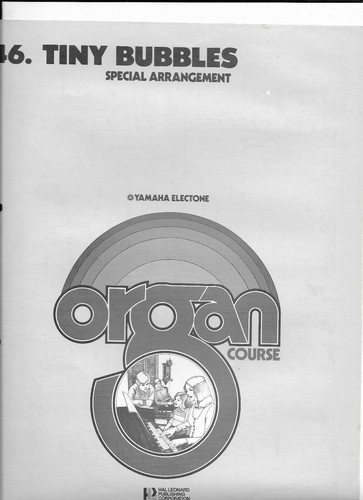 Yamaha electone orgel noten - electone,