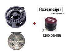 Kevin Duncan Huntigdon Fly  #7-9 + Rozemeijer Tasche für Fliegen-Rolle