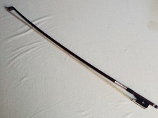 Schöner älterer Cellobogen / Cello Bow "W. E. Dörfler" Doerfler Bogen