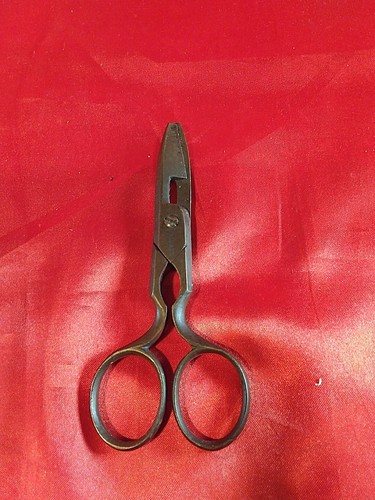 Antike ringel knopflochschere - ringel,
