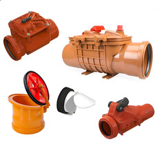 RÜCKSTAUKLAPPE Ø 50-200