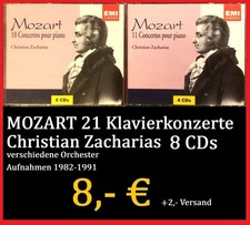 Mozart, 21 Klavierkonzerte