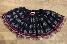 Tüllrock Rot Mädchen Rock Hexe Katze Gr 92 #5