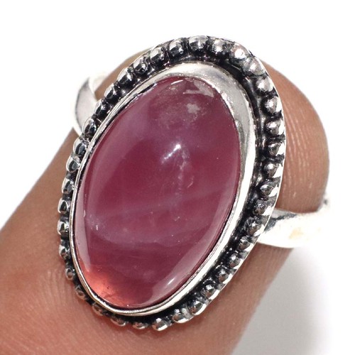 925 versilberter ring mit rosa - 925,