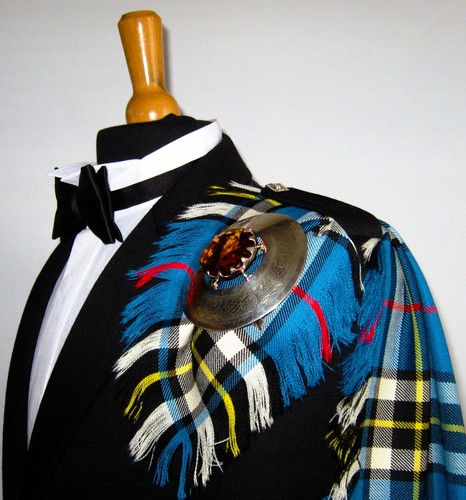 Fly plaid tartan - thomson, blue