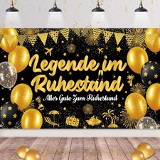 Rente Deko Banner für Frau