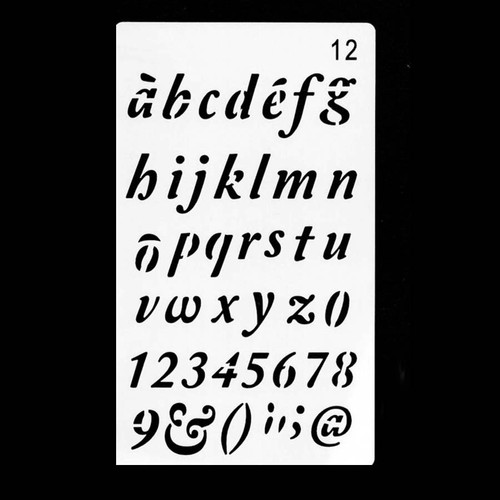 Schablone stencil buchstaben - schablone,